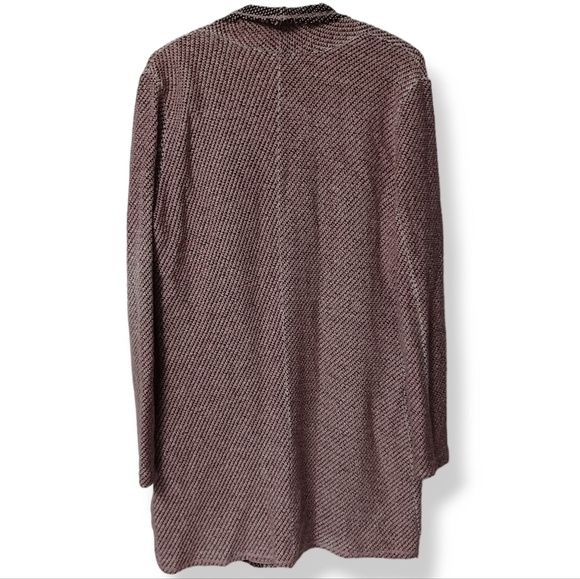 Betty Barclay open front long knit cardigan sweater - Picture 3 of 10